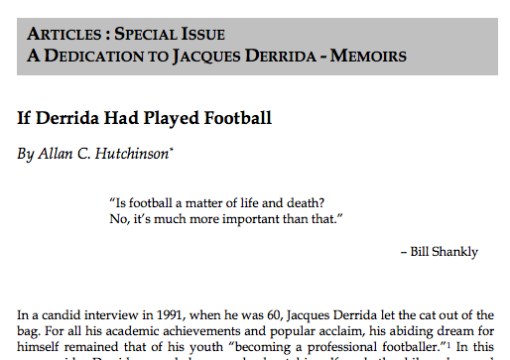 a dedication to derrida