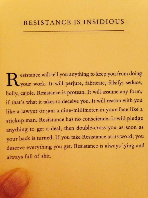 resistance is insidious