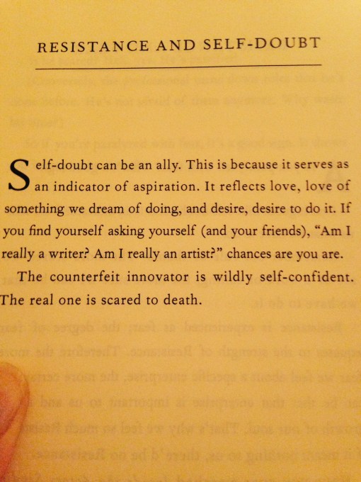 resistance and self-doubt