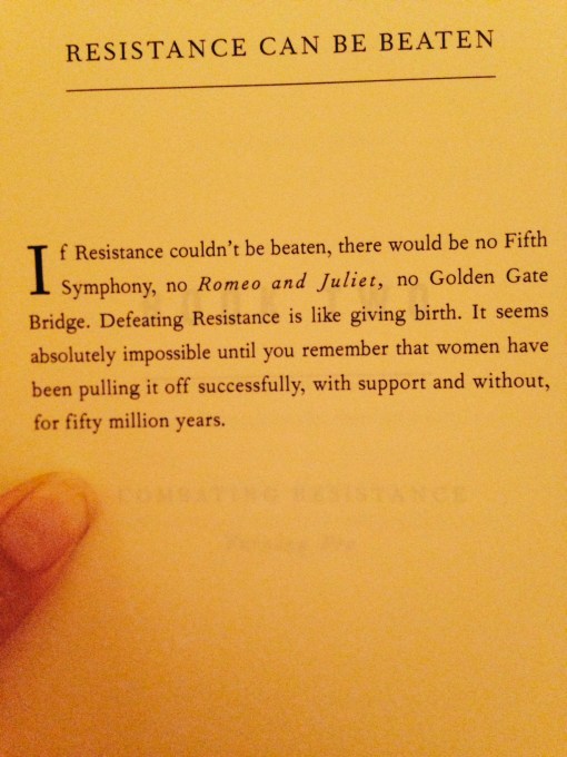 resistance can be beaten