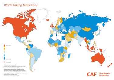 2014_World_Giving_Index_Heat_Map_by_CAF